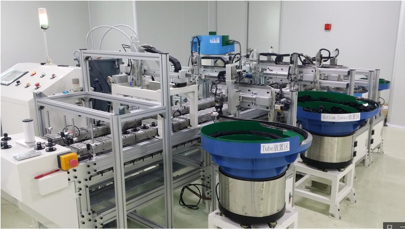 大眾汽車減速箱過濾器自動組裝線